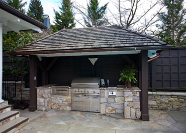Covered Outdoor Kitchen