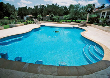 Tiled Flooring in Pool